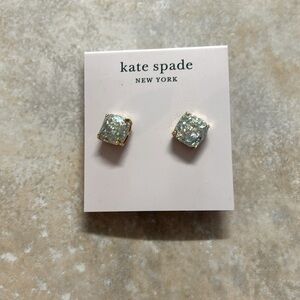 New opal glitter Kate Spade earrings